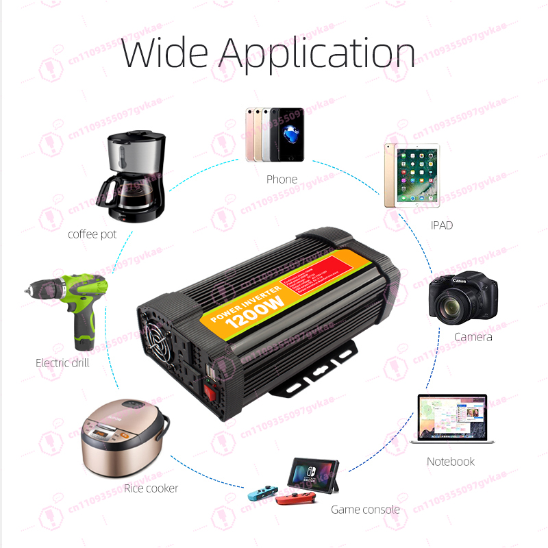 1200W Corrected Sine Wave Sing - огляд і ціна Air Conditioners