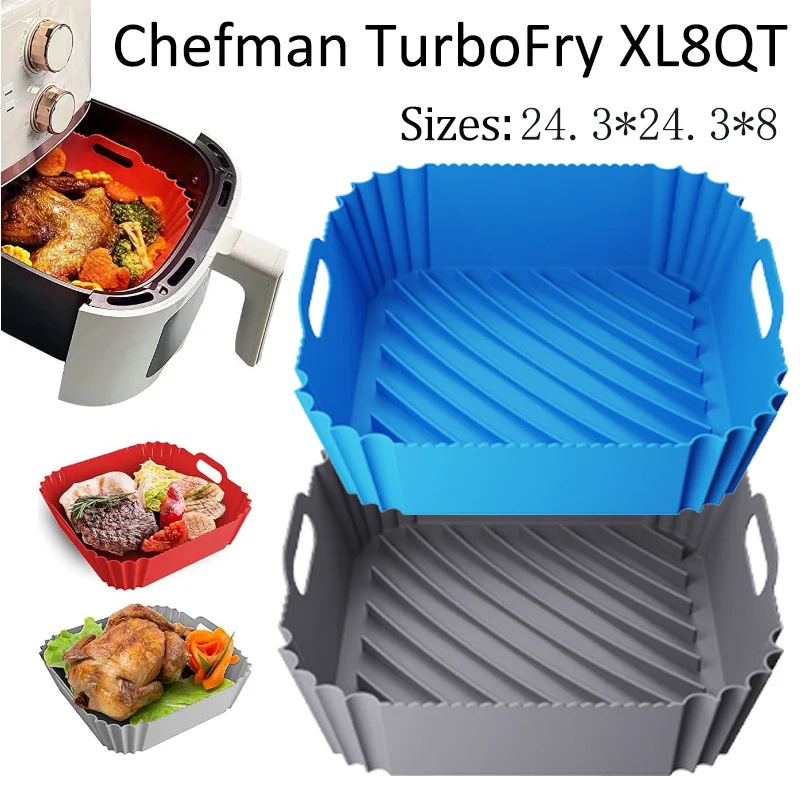 Large Air Fryer Silicone Baske - огляд і ціна Air Fryer Silicone Pot Liner