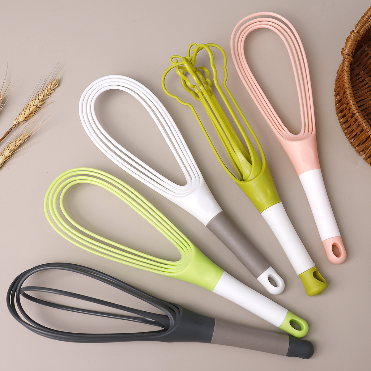 1pcs Egg Beater Rotated Egg Mi - огляд і ціна Immersion Hand Blender Set