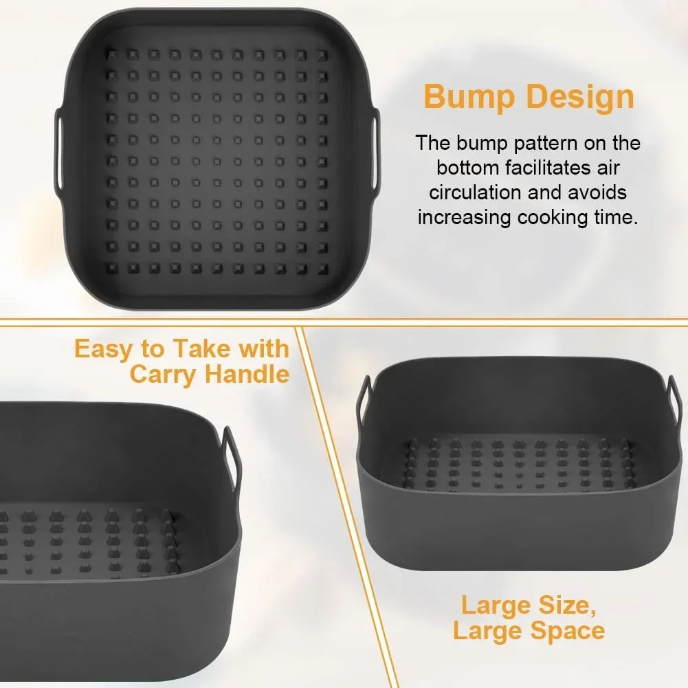 Air Fryer Silicone Pot Thick R - огляд і ціна Air Fryer Silicone Pot Liner
