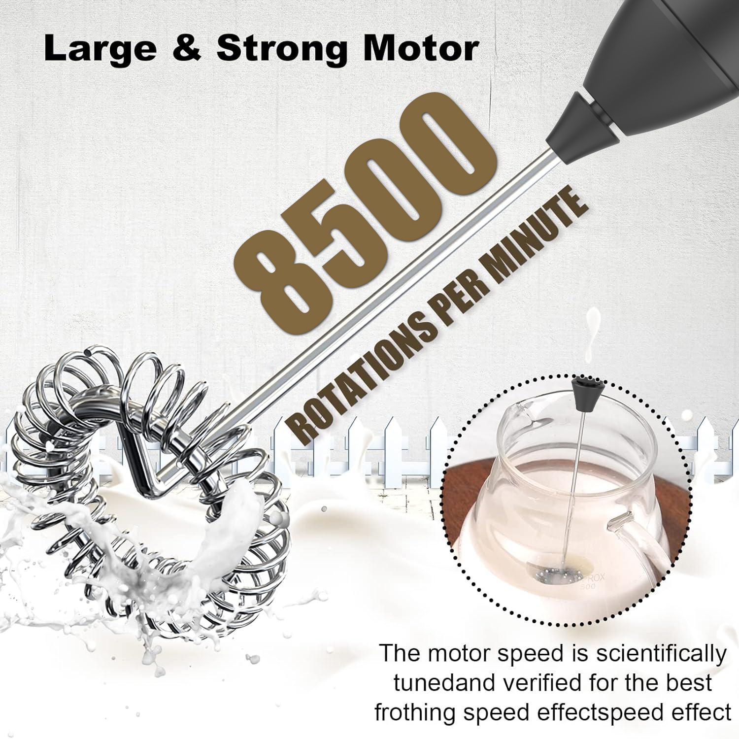 Rechargeable Milk Frother Auto - огляд і ціна Electric Milk Frother Handheld