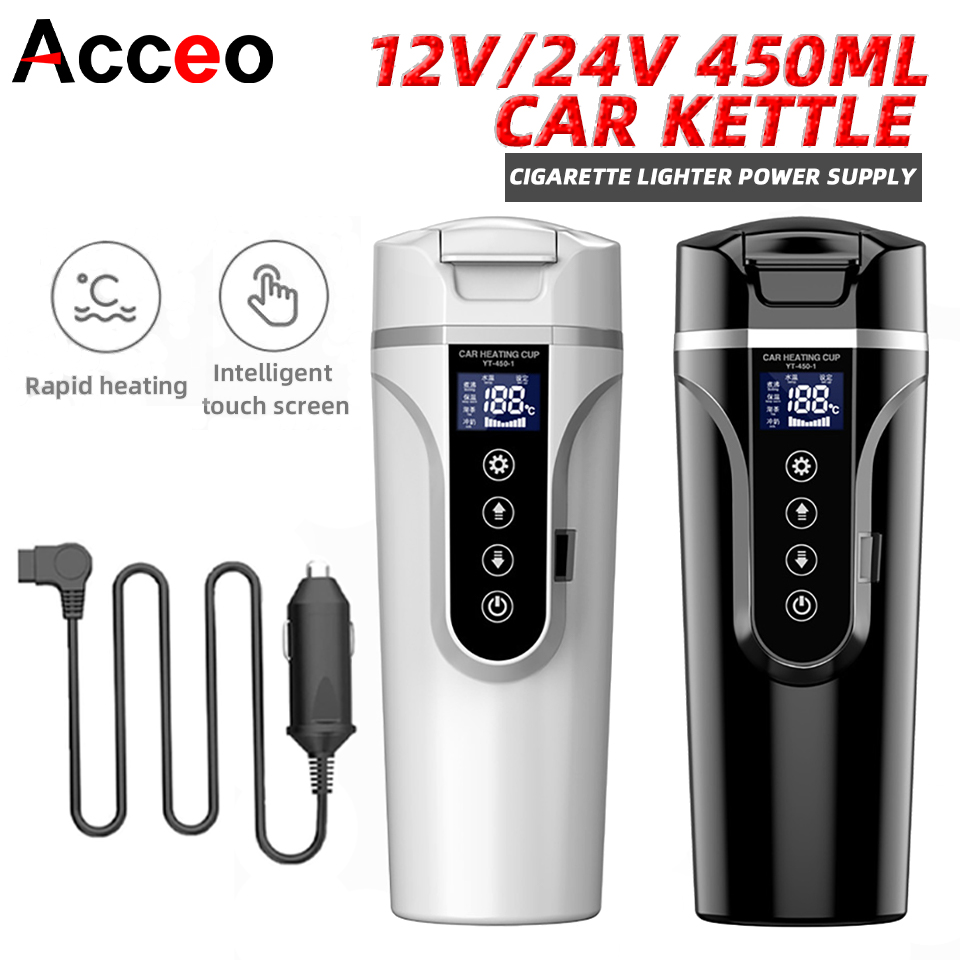 R31 450ml Car Heating Cup 12v/ - огляд і ціна Electric Kettle Temperature Control