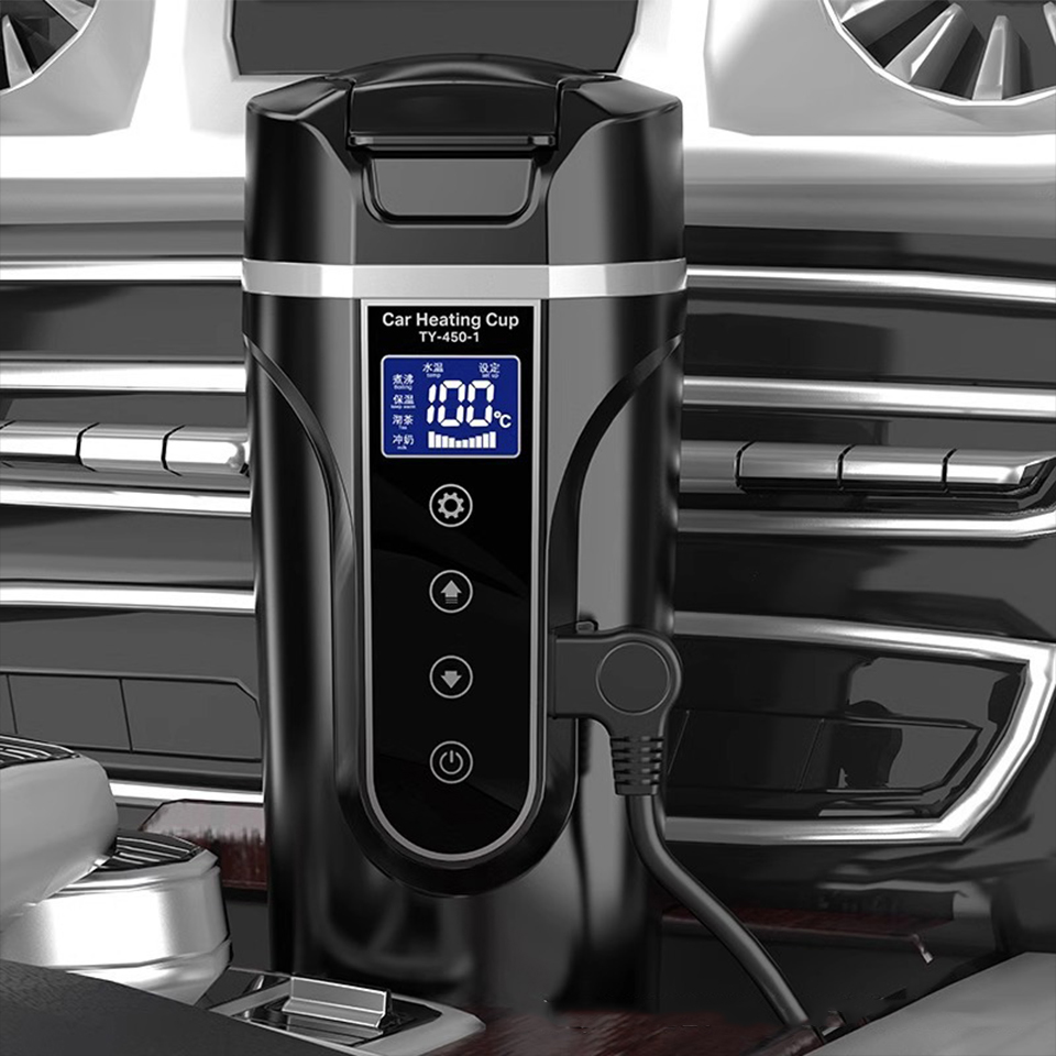 R31 450ml Car Heating Cup 12v/ - огляд і ціна Electric Kettle Temperature Control