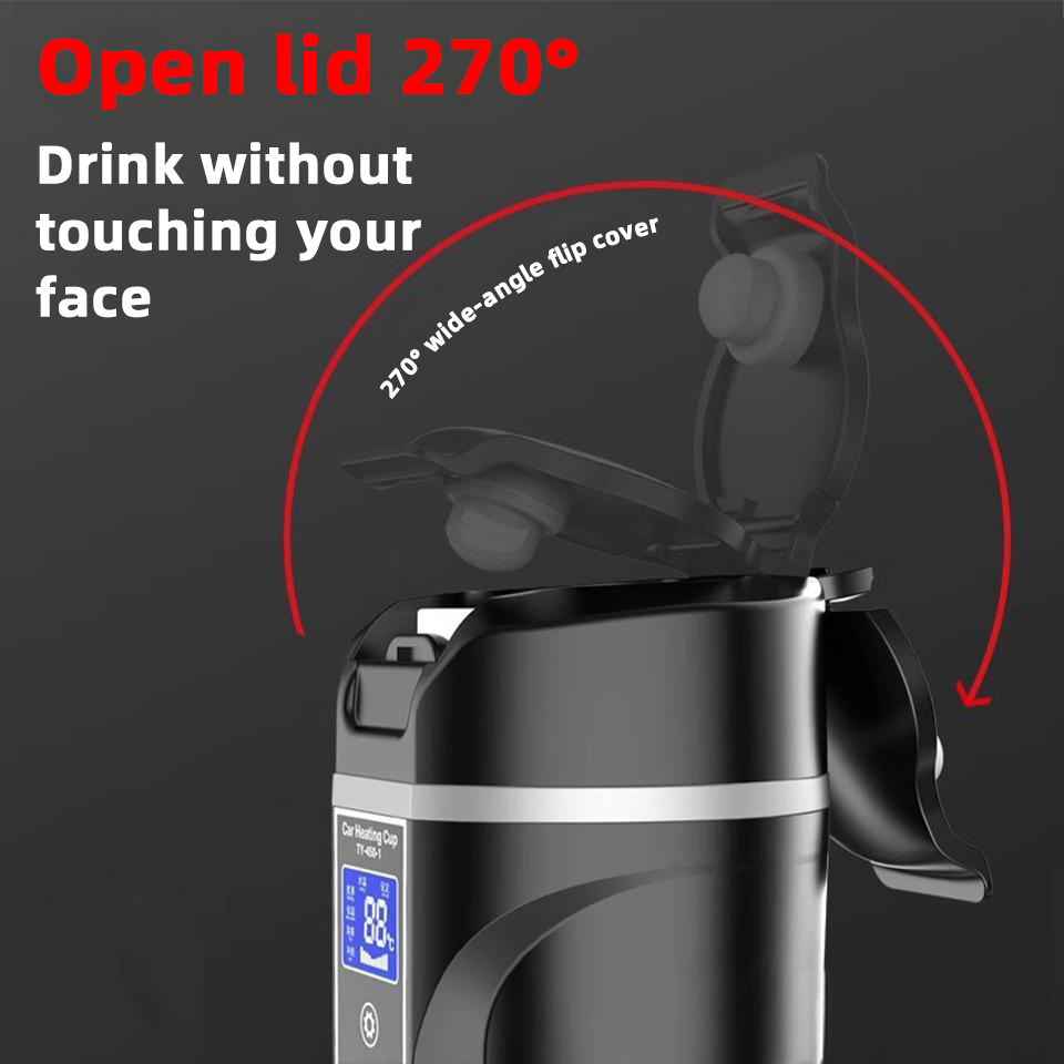 R31 450ml Car Heating Cup 12v/ - огляд і ціна Electric Kettle Temperature Control