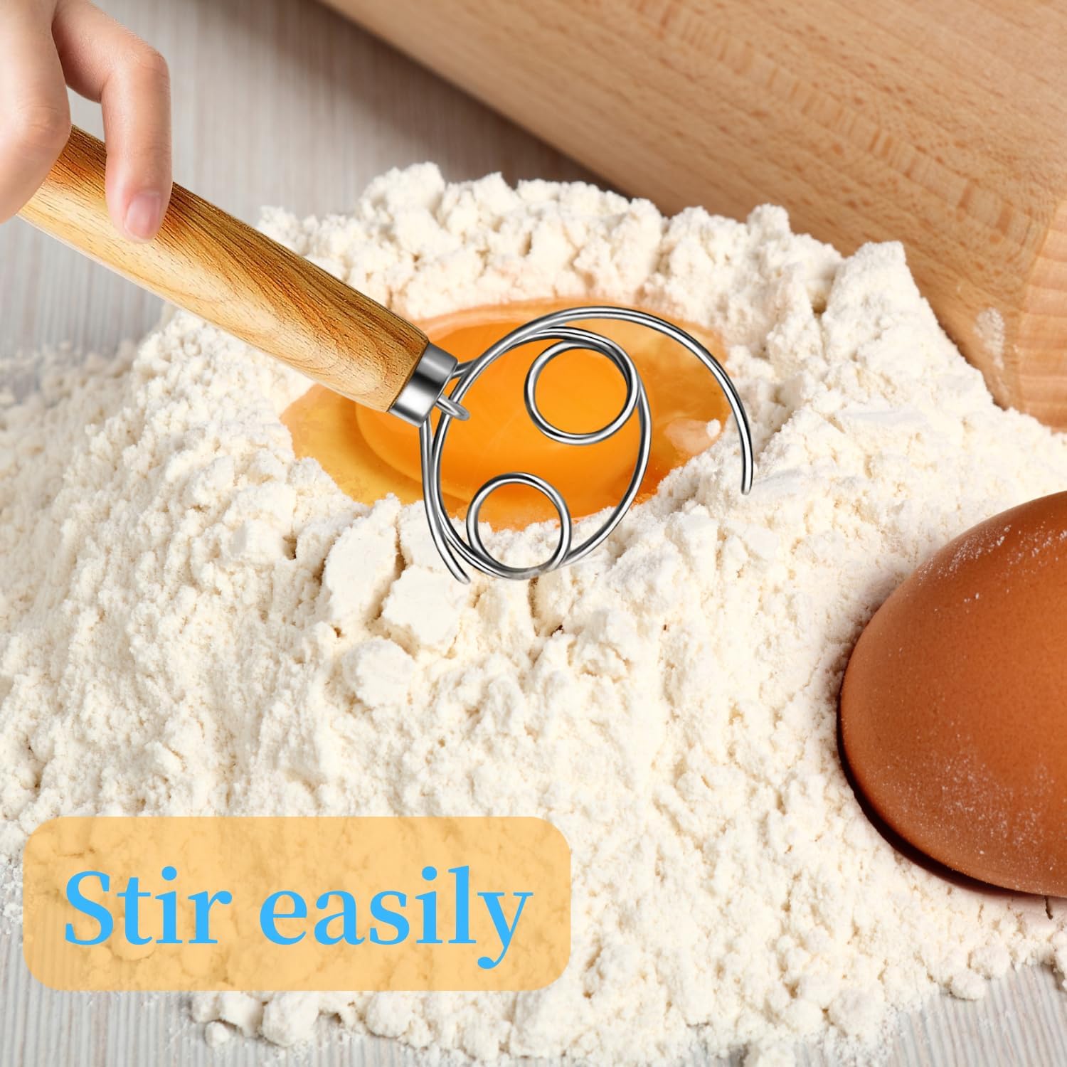 Stainless Steel Hand Mixer Dou - огляд і ціна Immersion Hand Blender Set