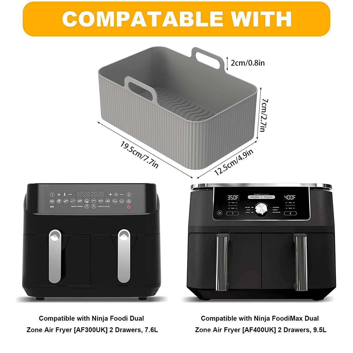 Silicone Air Fryer Liner for N - огляд і ціна Air Fryer Silicone Pot Liner