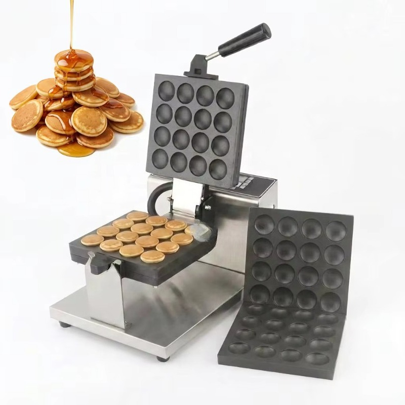 Nonstick Poffertjes Machine 16 - огляд і ціна Mini Waffle Maker Machine