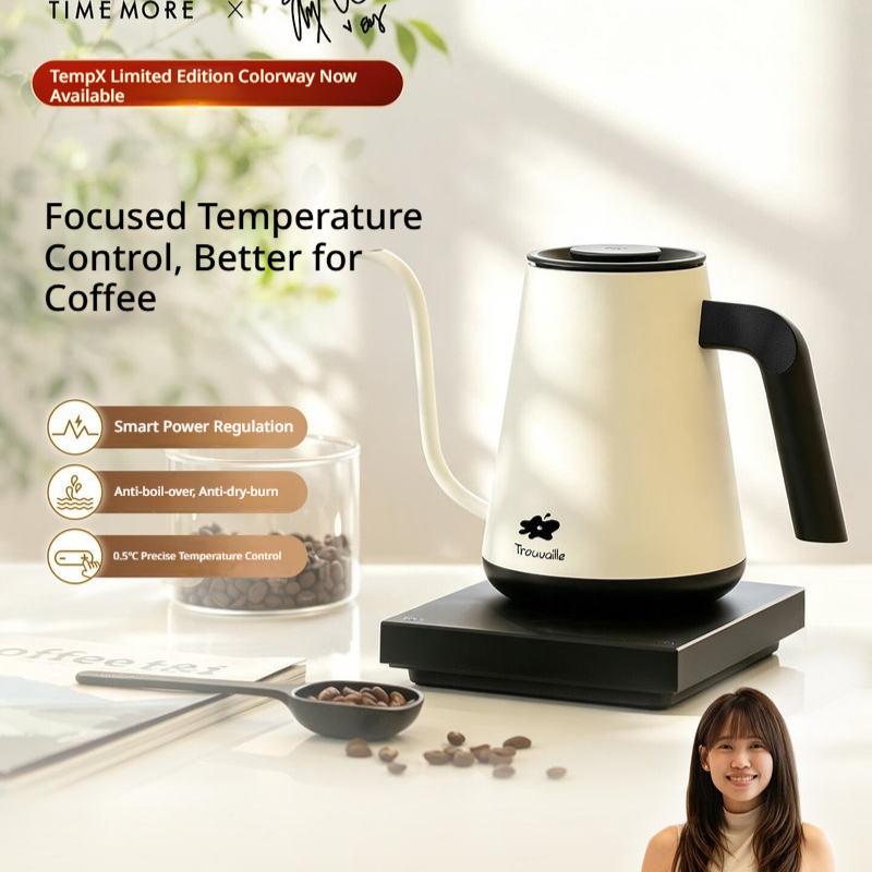 Timemore Fish Pro X Electric G - огляд і ціна Electric Kettle Temperature Control