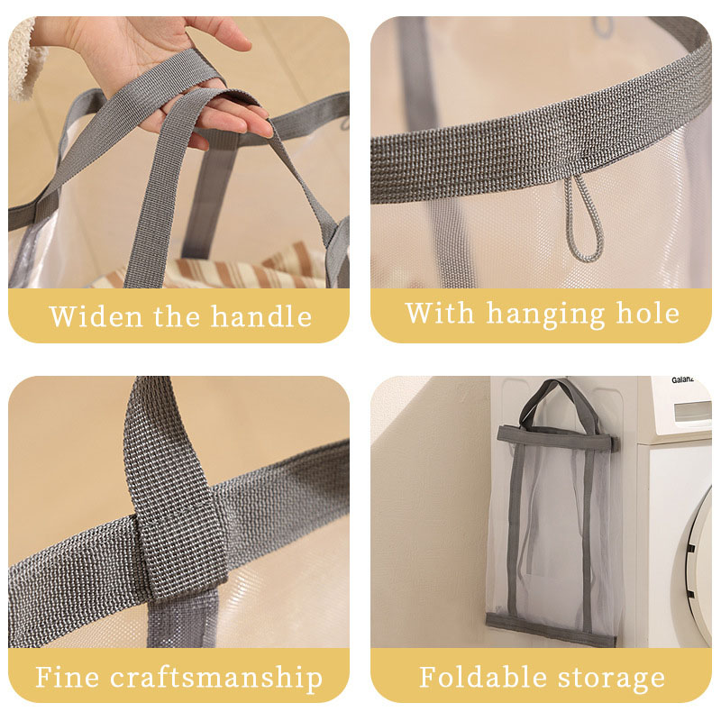 Mesh Laundry Basket Nylon With - огляд і ціна Laundry