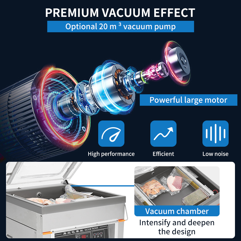 Commercial Semi-Automatic Vert - огляд і ціна Food Vacuum Sealer Machine
