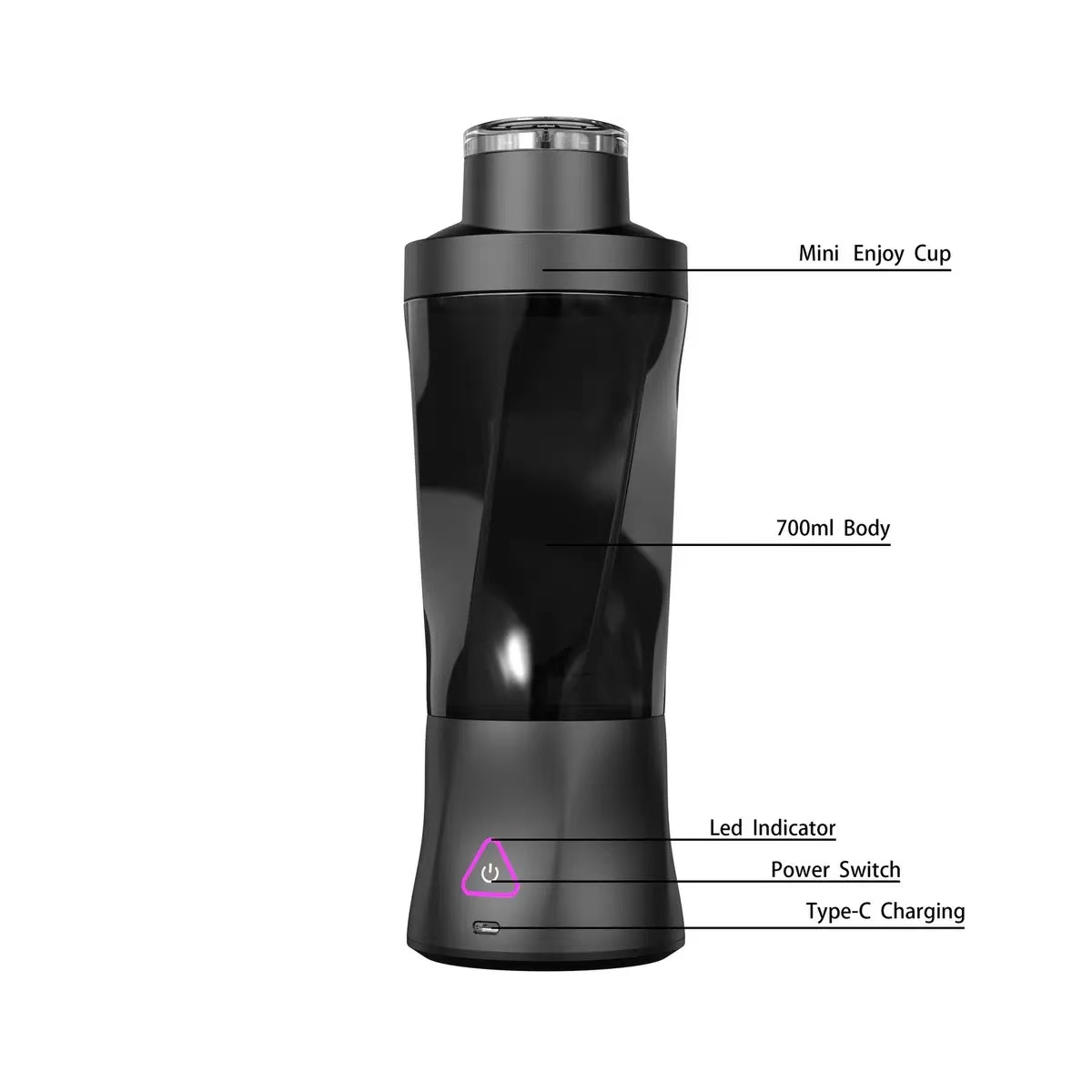 Portable Electric Juicer Blend - огляд і ціна Portable Blender Usb Rechargeable