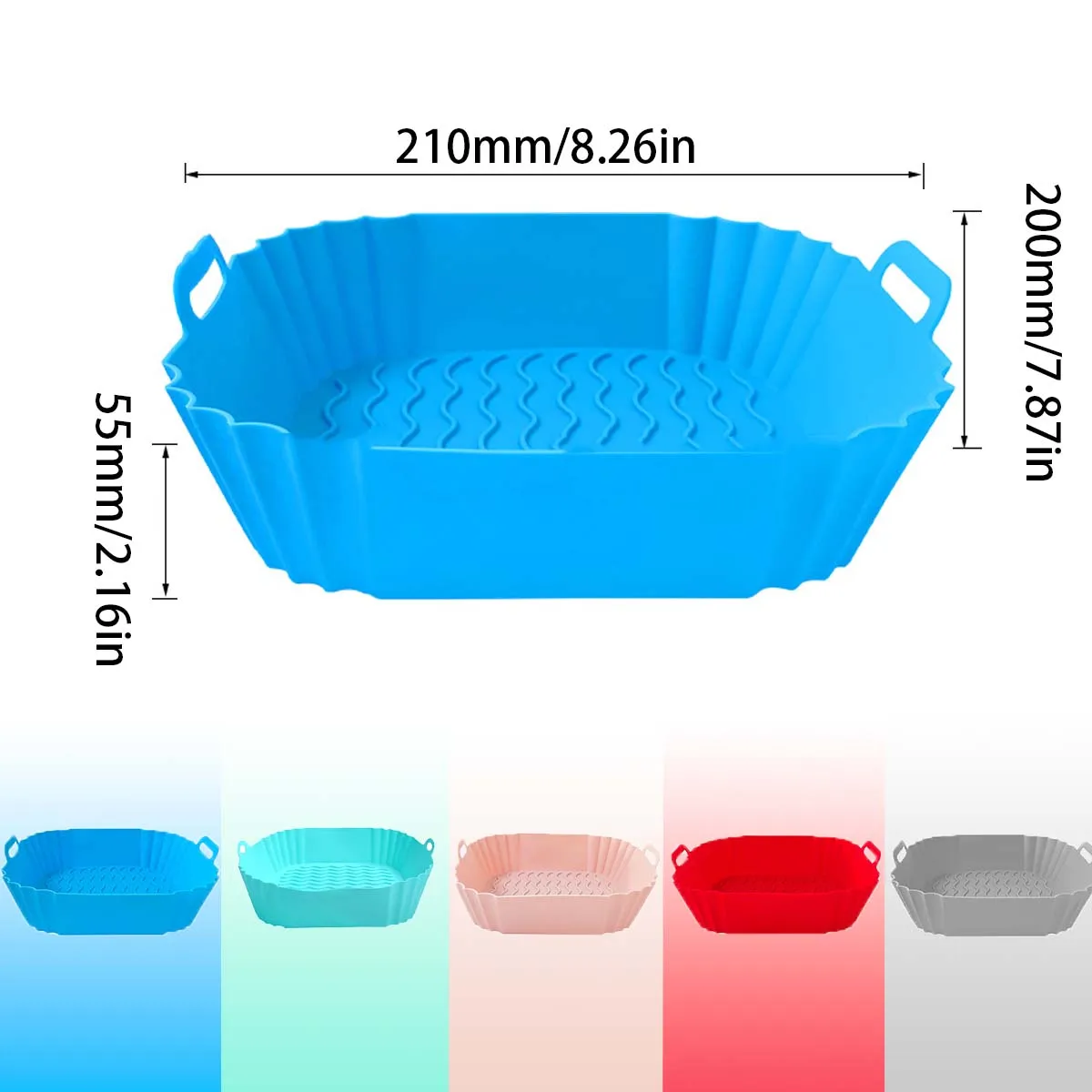 Air Fryer Silicone Liners Pot, - огляд і ціна Air Fryer Silicone Pot Liner