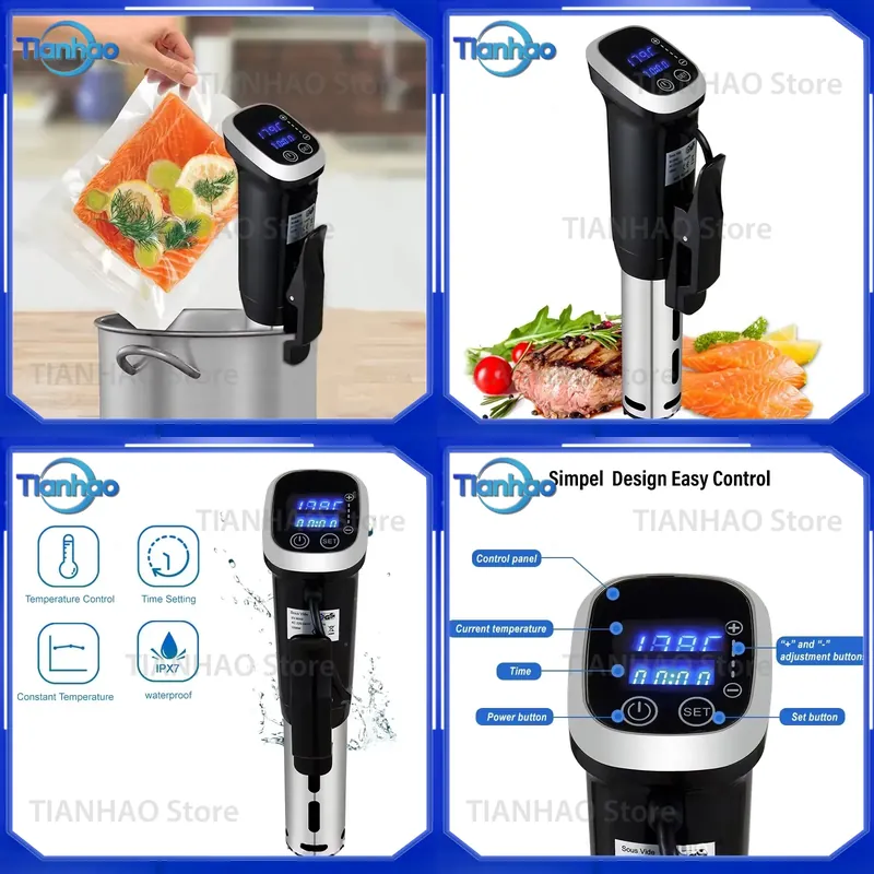 IPX7 Waterproof Sous Vide Prec - огляд і ціна Digital Sous Vide Precision Cooker