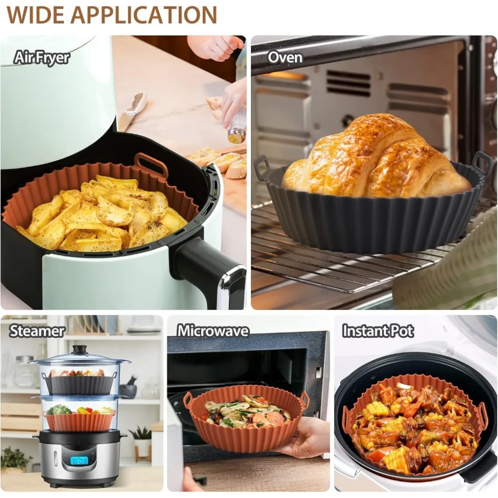 Air Fryer Silicone Basket Reus - огляд і ціна Air Fryer Silicone Pot Liner