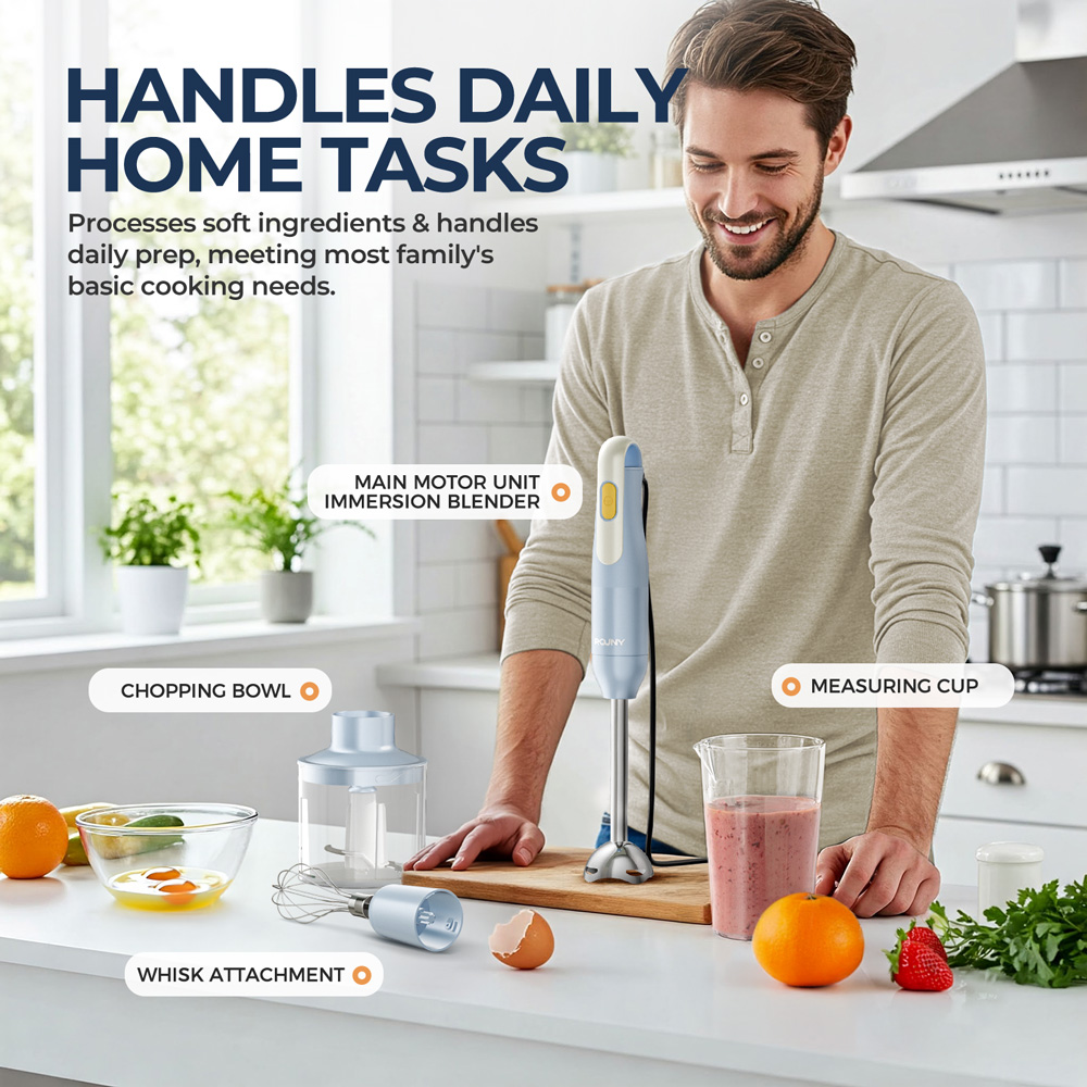 4-in-1 Handheld Stick Blender  - огляд і ціна Immersion Hand Blender Set