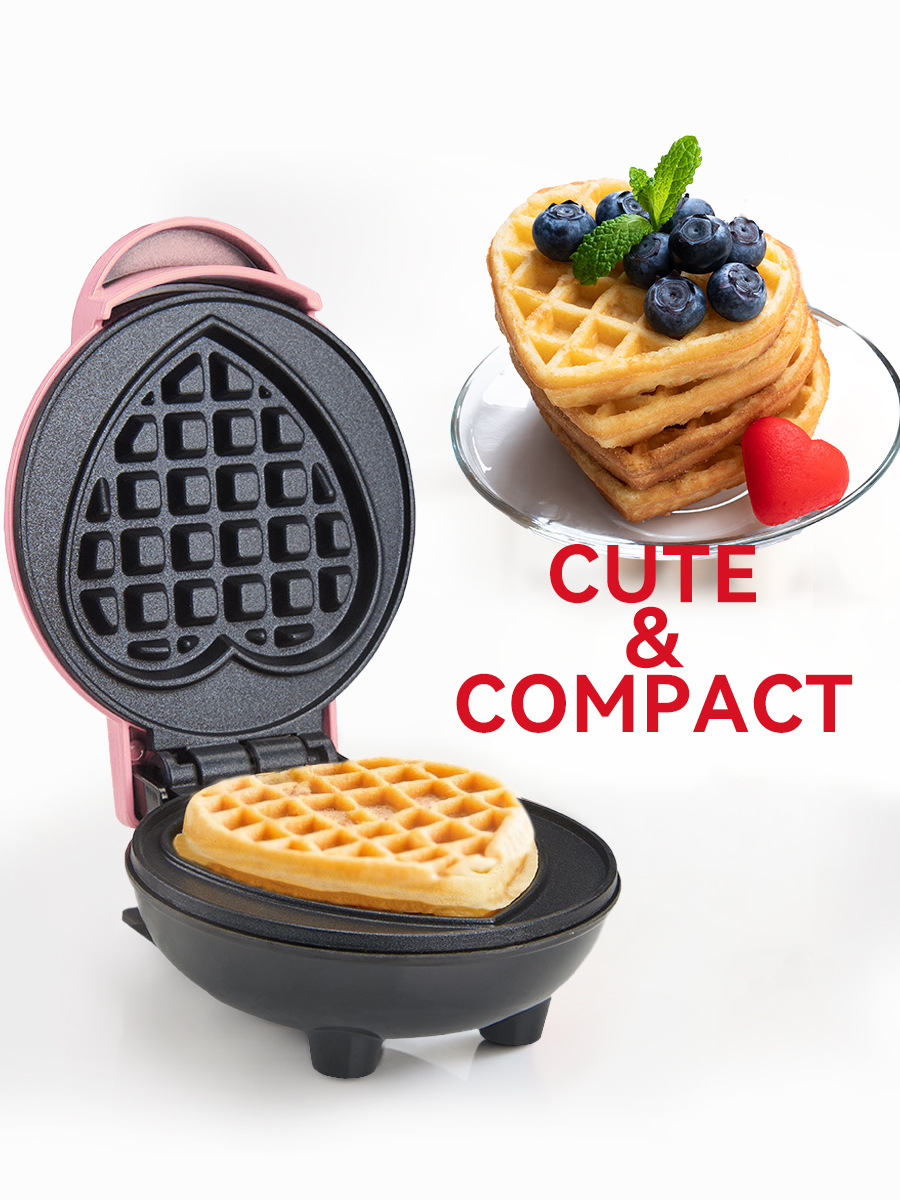 Mini Waffle Maker Electric Kit - огляд і ціна Mini Waffle Maker Machine