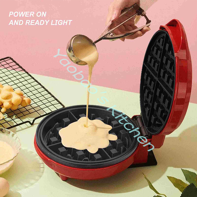 Mini Electric Portable Grill W - огляд і ціна Mini Waffle Maker Machine