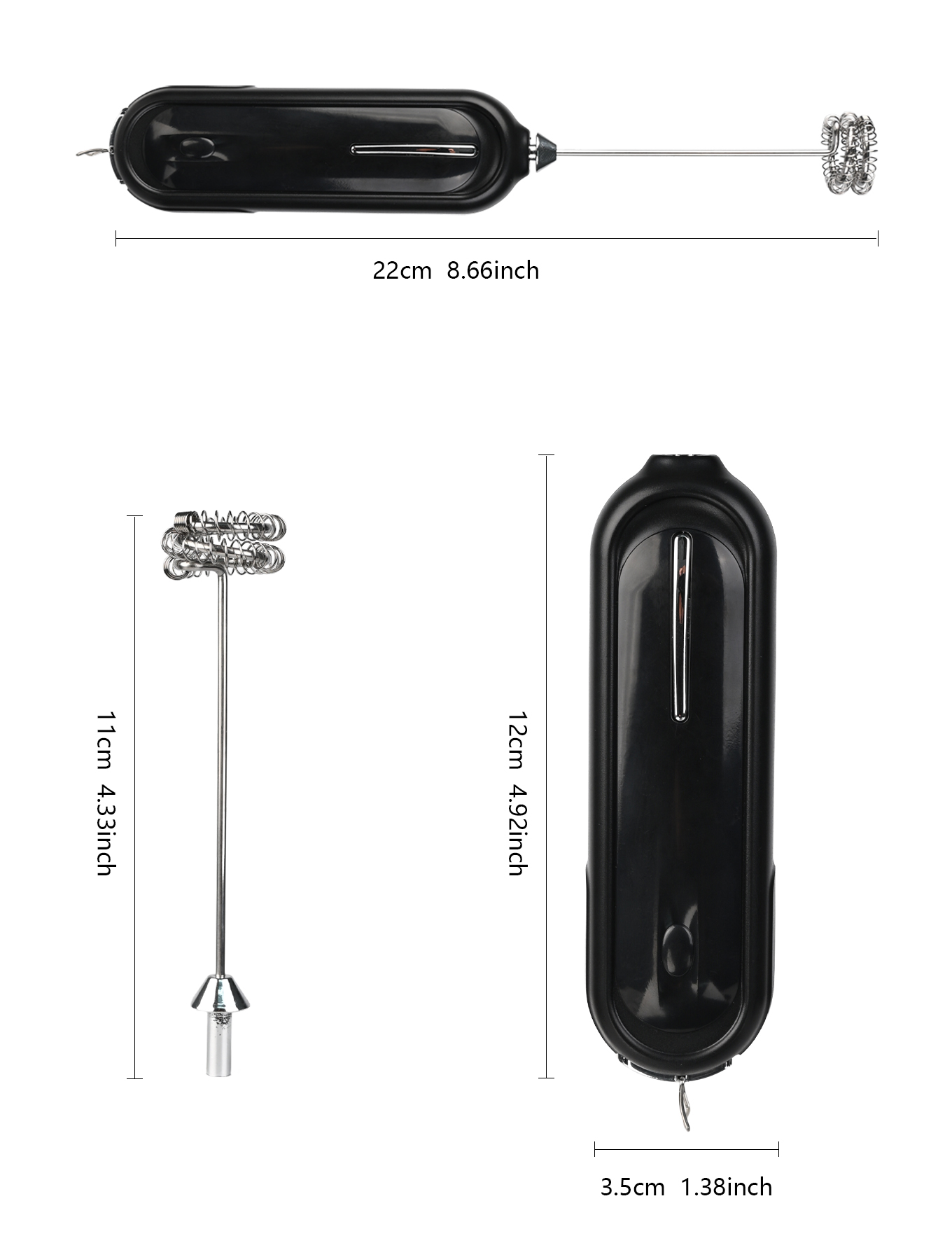 New High-End Electric Handheld - огляд і ціна Electric Milk Frother Handheld