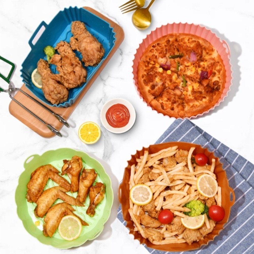Non-stick Silicone Air Fryer L - огляд і ціна Air Fryer Silicone Pot Liner