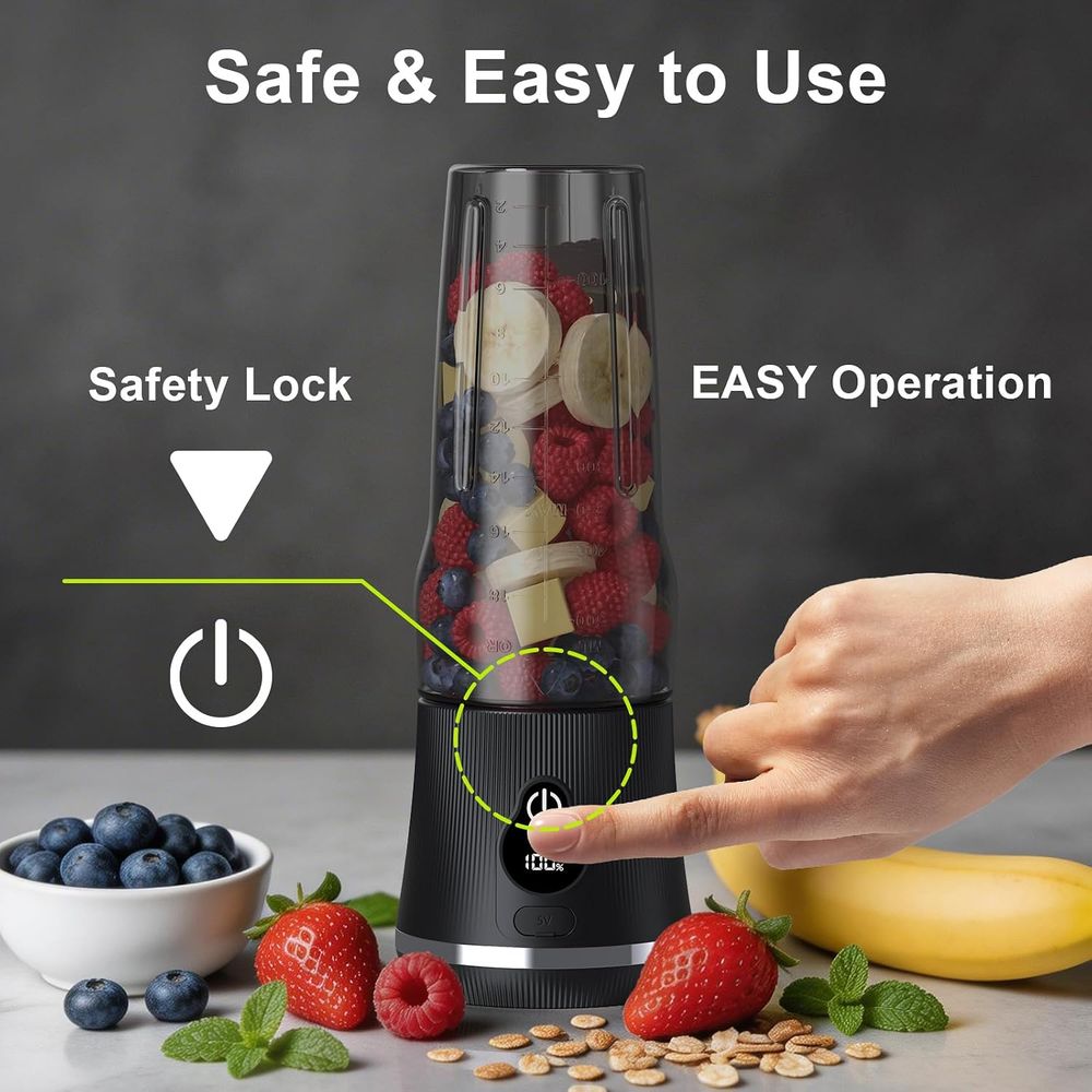 Portable Blender, 17oz Persona - огляд і ціна Portable Blender Usb Rechargeable