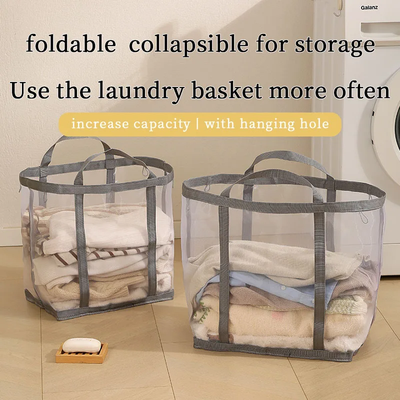 Mesh Laundry Basket Nylon With - огляд і ціна Laundry