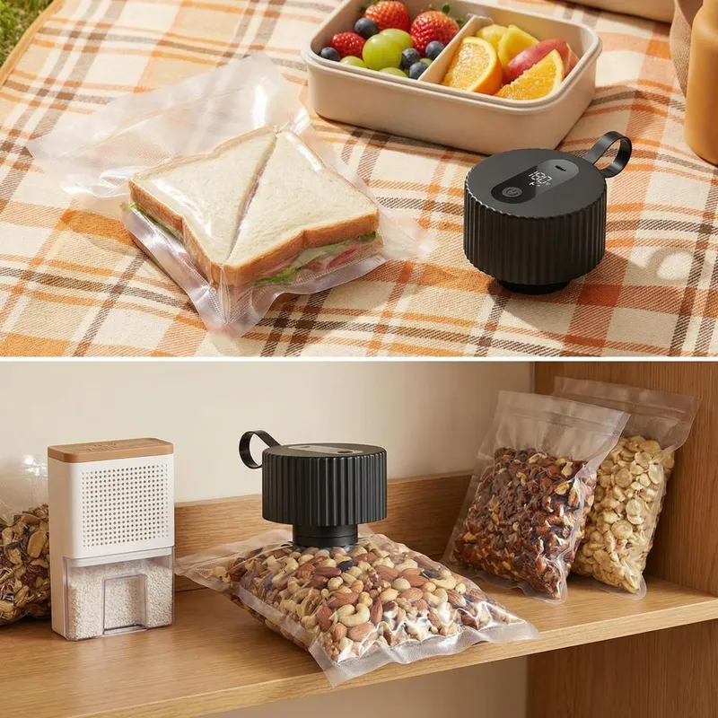Electric Mason Jar Vacuum Seal - огляд і ціна Food Vacuum Sealer Machine
