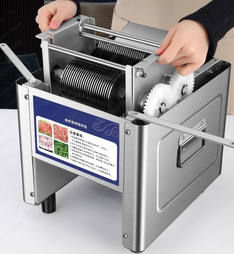 220V Electric Meat Slicer Mach - огляд і ціна Automatic Meat Slicer Home