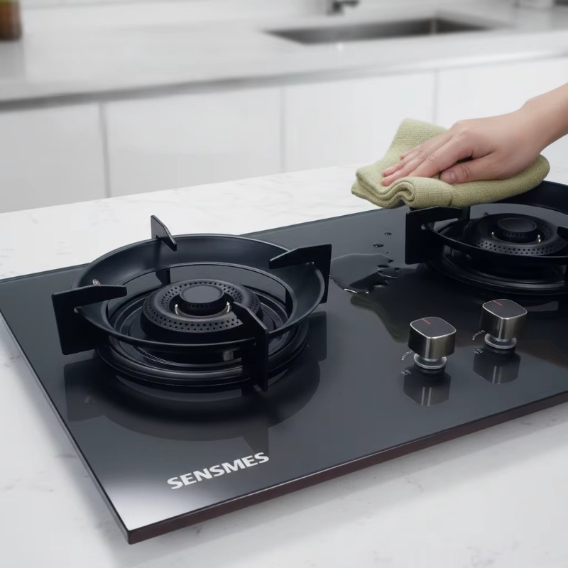 Black Tempered Glass Panel 2 B - огляд і ціна Kitchen Appliances
